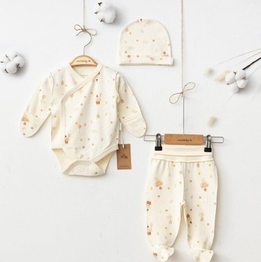 3 Piece Baby Elephant Clothing Set - bundled joys co.