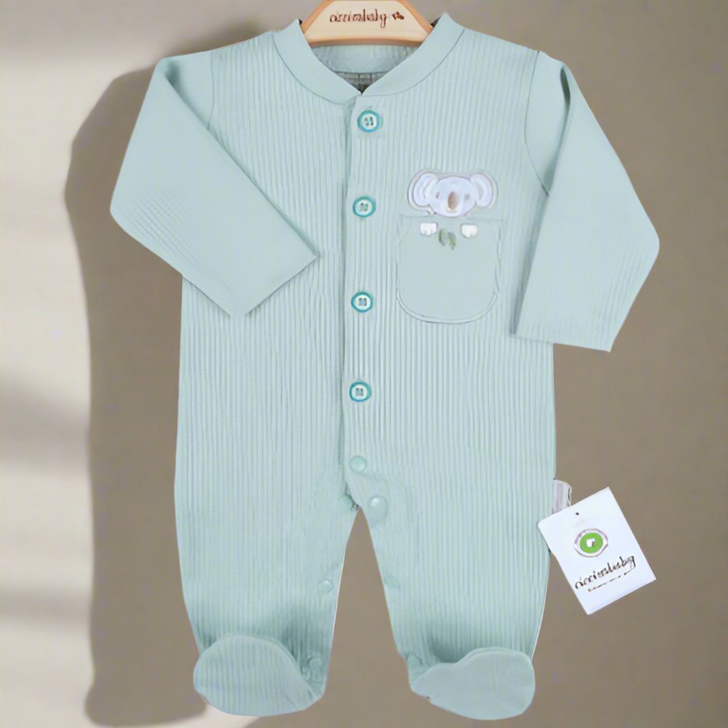 Animal Pocket Sleepsuit - bundled joys co.