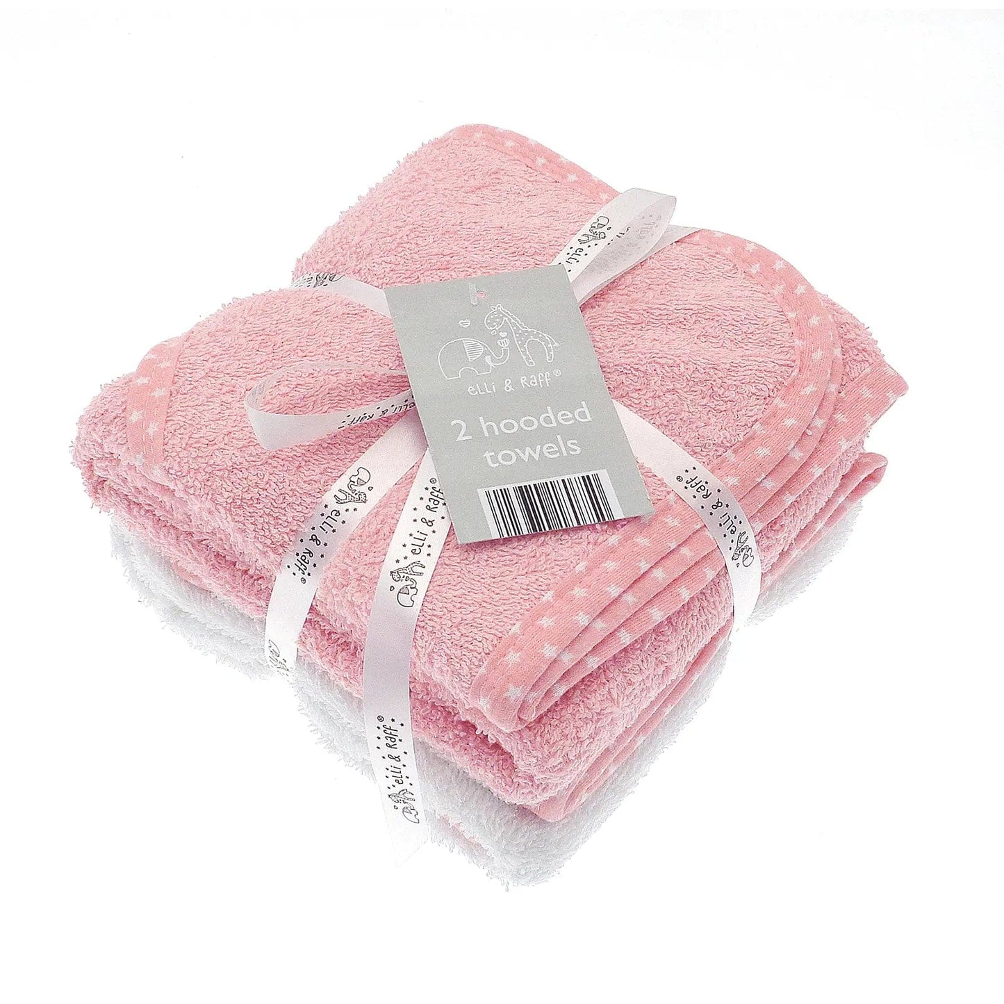 Baby Ellie and Raff Hooded Towel - bundled joys co.