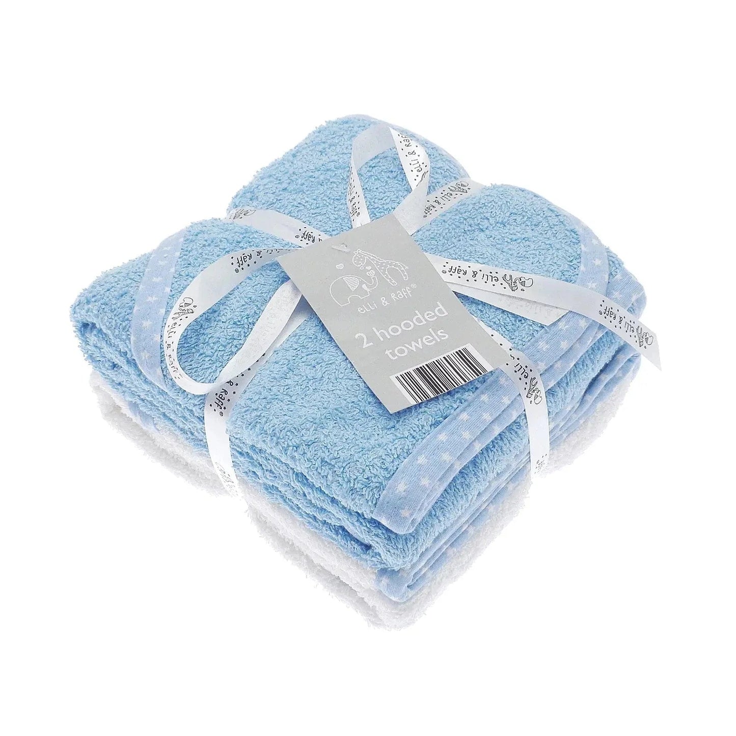 Baby Ellie and Raff Hooded Towel - bundled joys co.