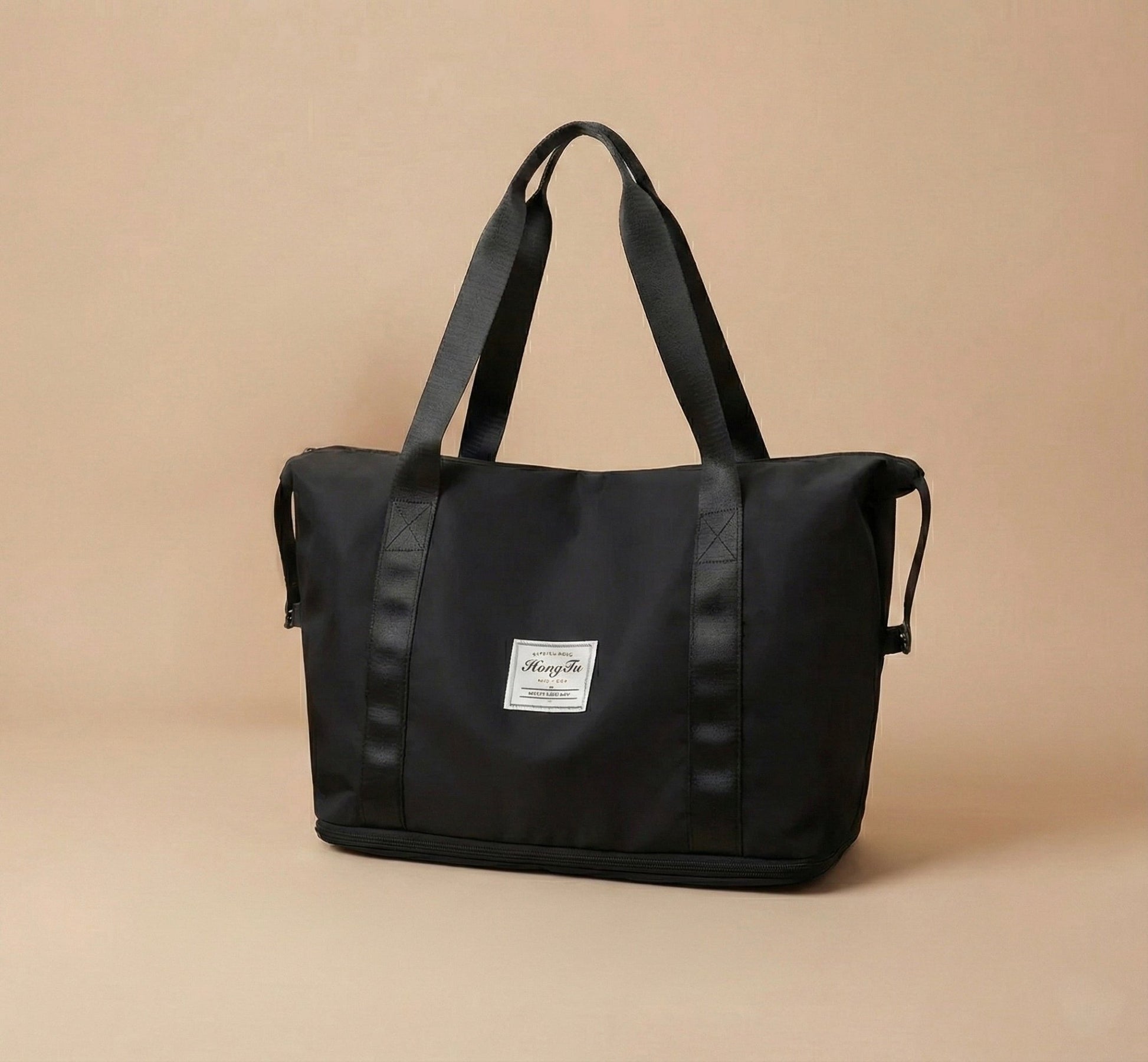 Black Extendable Travel Bag - bundled joys co.