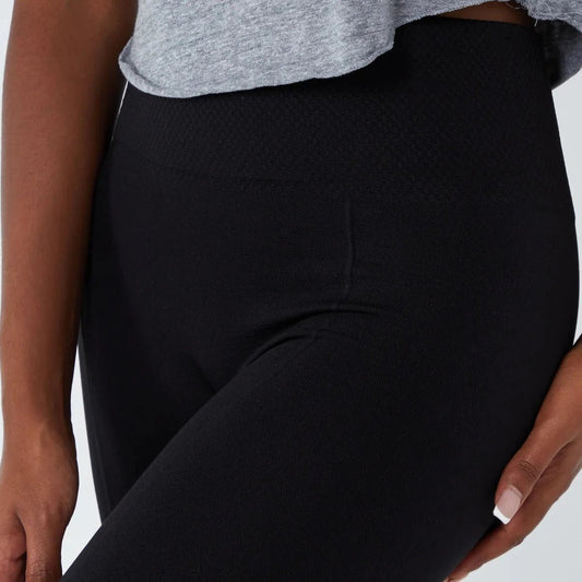 Black Stitch Legging - bundled joys co.