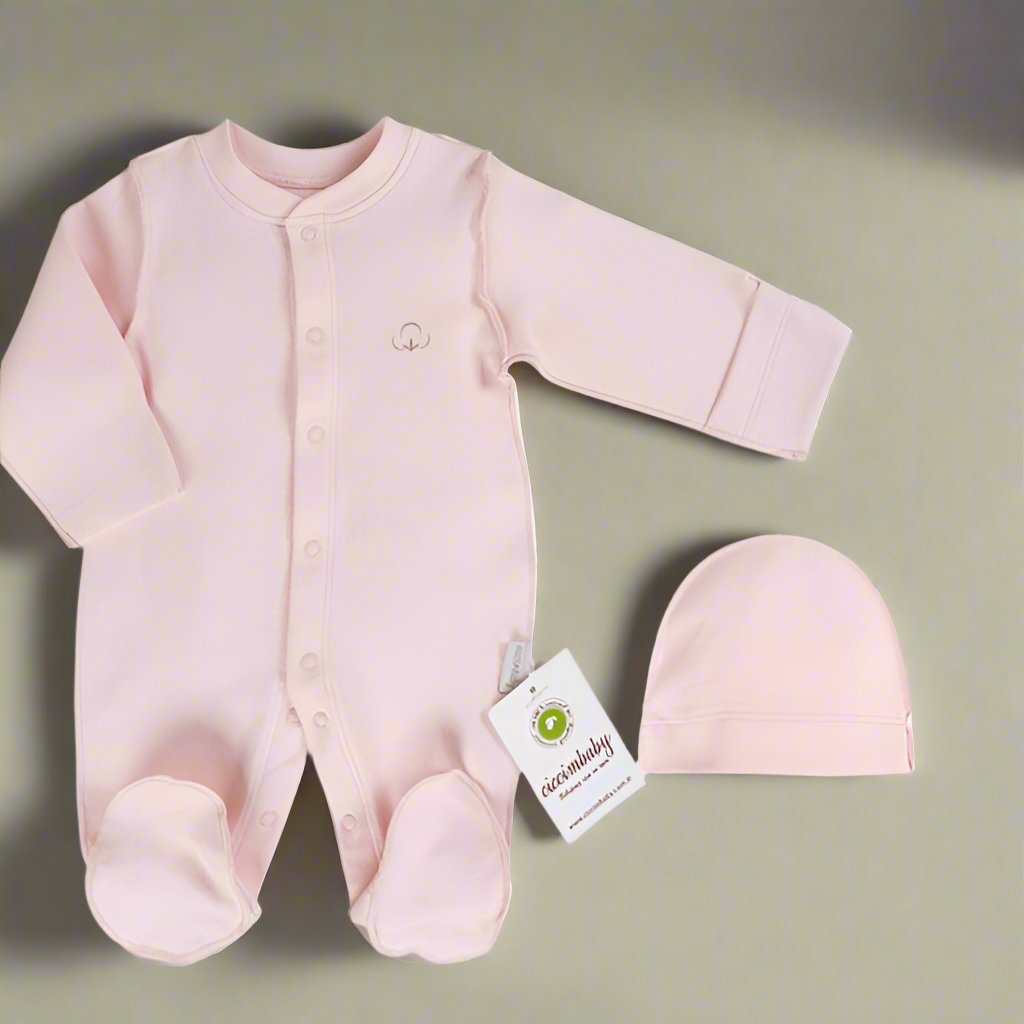 Classic Sleepsuit & Hat - bundled joys co.