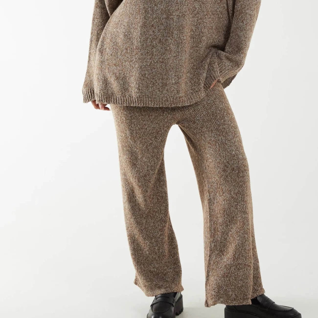 Cosy High Neck Jumper & Trouser Co - Ord Set - bundled joys co.
