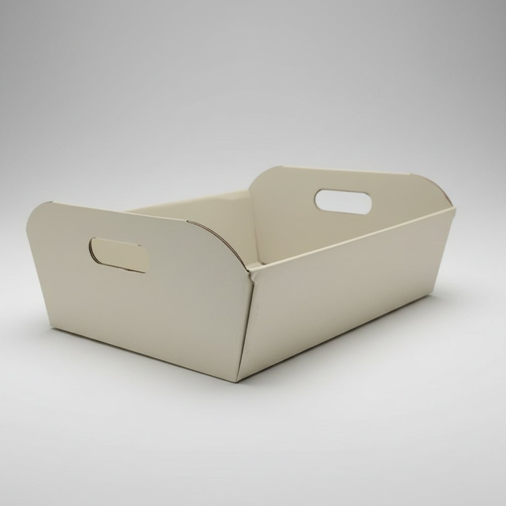 Cream Hamper Box - bundled joys co.