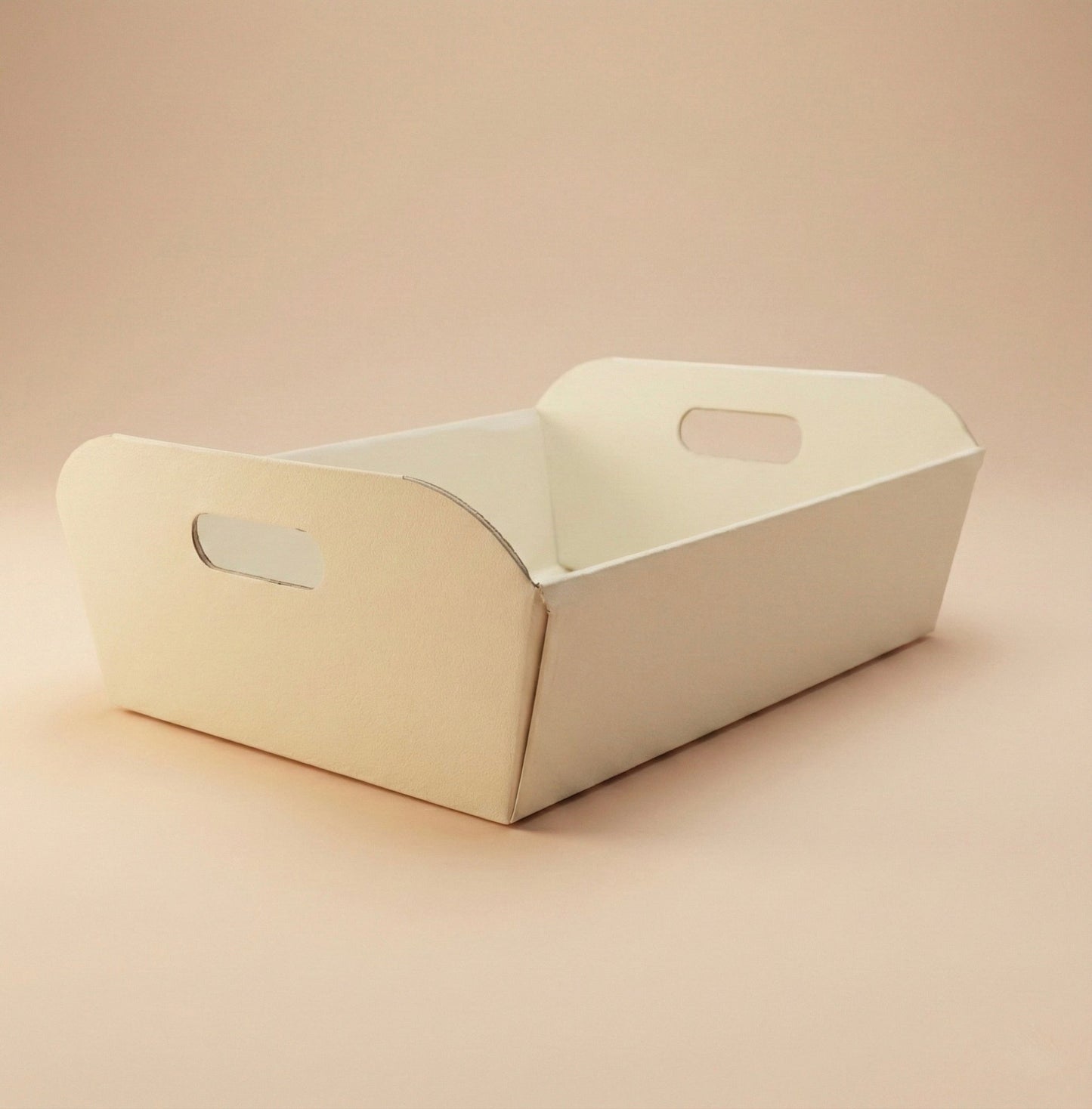 Cream Hamper Box - bundled joys co.