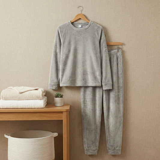 Grey Lounge Pyjamas - bundled joys co.