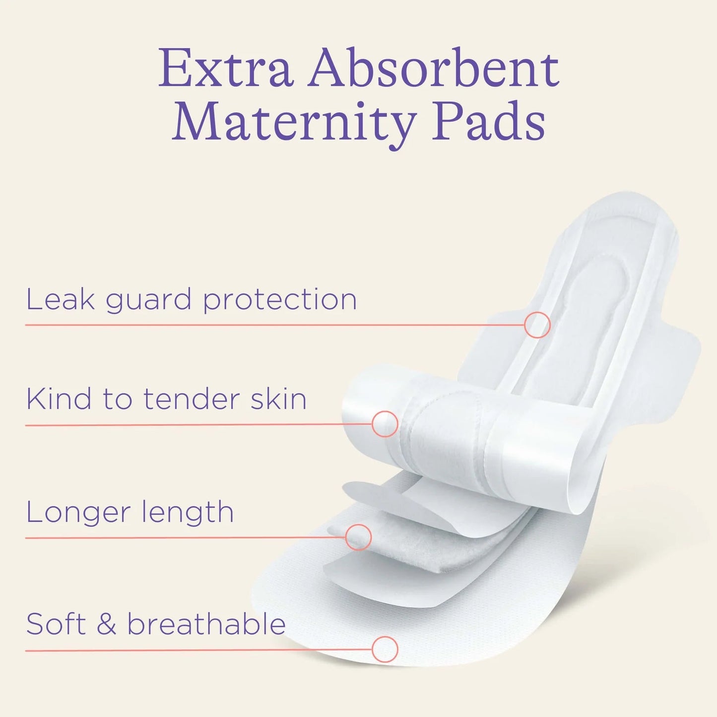 Lansinoh Postpartum Pads - bundled joys co.