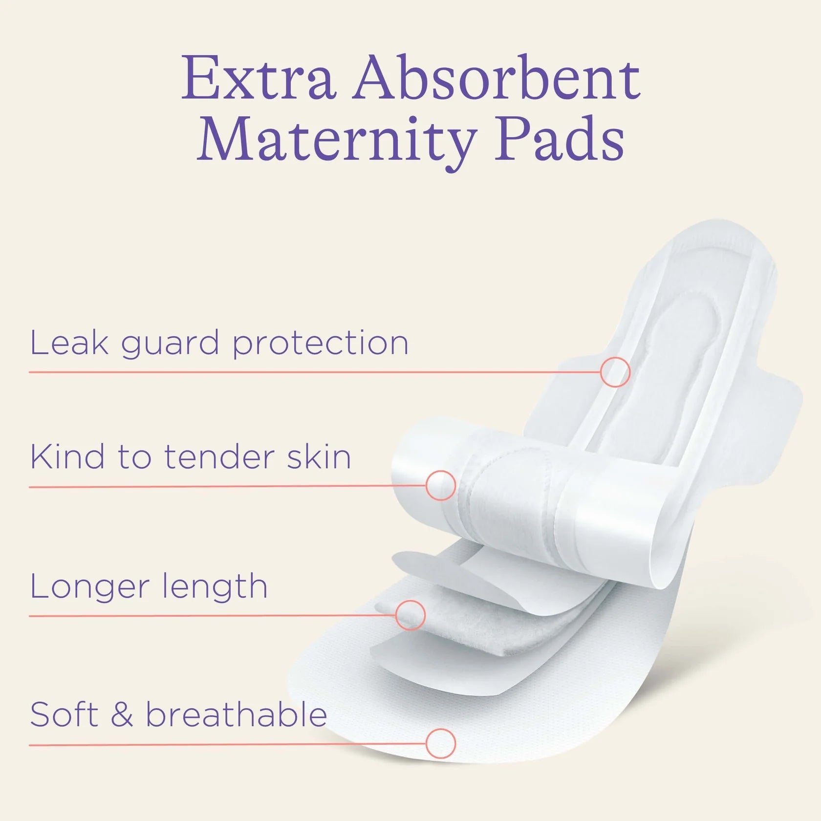 Lansinoh Postpartum Pads - bundled joys co.