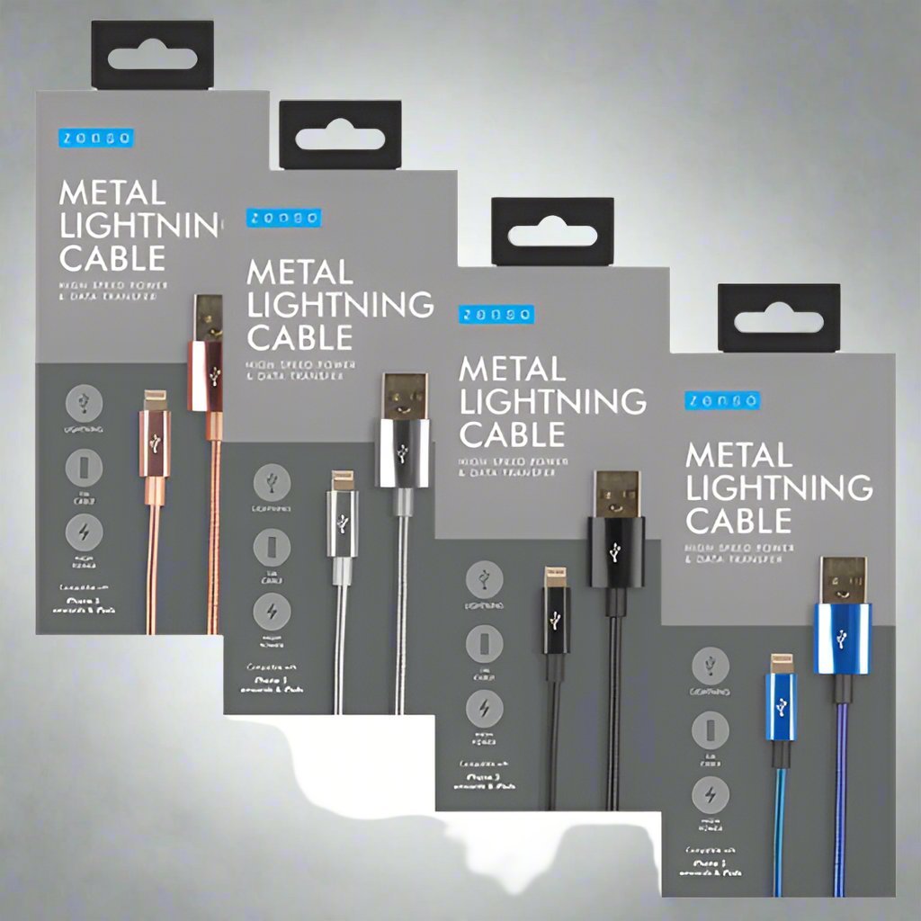 Metal Lighting USB Cable - bundled joys co.