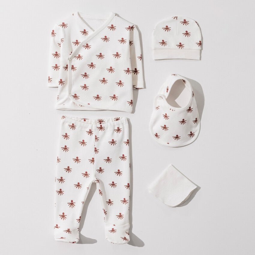 Organic Cotton 5 Piece Set - bundled joys co.