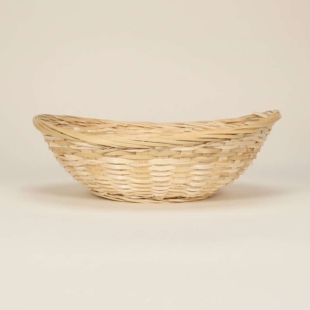Oval Wicker Basket - bundled joys co.