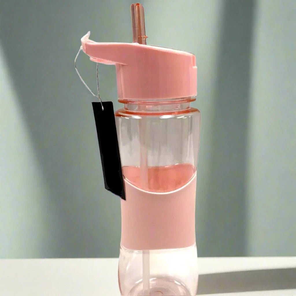 Silicone Grip Water Bottle - bundled joys co.