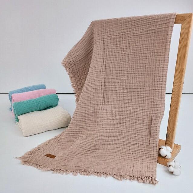 Textured Muslin Blanket - bundled joys co.