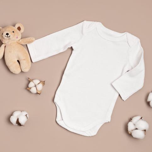 White Long Sleeve Bodysuit - bundled joys co.